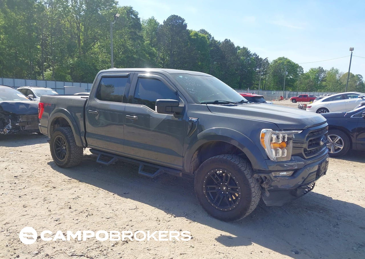 2021 Ford F-150 Xlt, uszkodzenie: Przód, Iaai lot 44869229