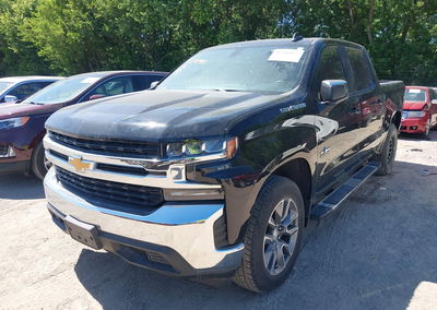2021 Chevrolet Silverado 1500 2wd  Short Bed Lt, uszkodzenie: Lewy tył, Iaai lot 45286900, zdjęcie 2 z 16