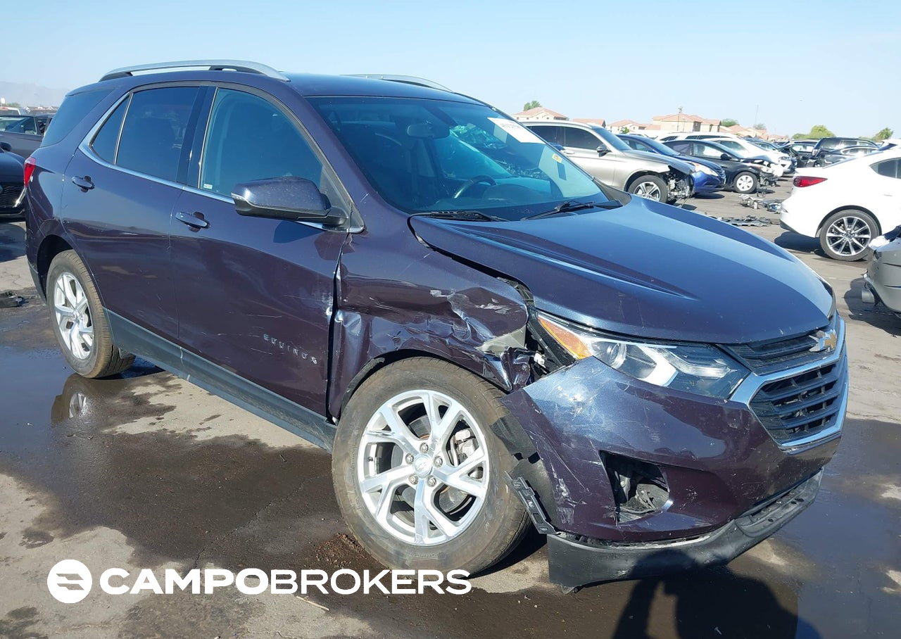 2019 Chevrolet Equinox Lt, пошкодження: Правий бік, Iaai лот 45125585