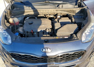 2021 Kia Sportage S, daño Trasero, Copart lote 57198096, foto 11 de 12
