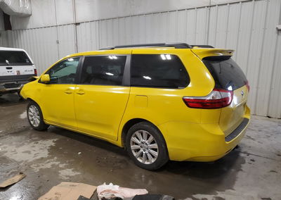 2015 Toyota Sienna Le, uszkodzenie: Przód, Copart lot 46285936, zdjęcie 2 z 13