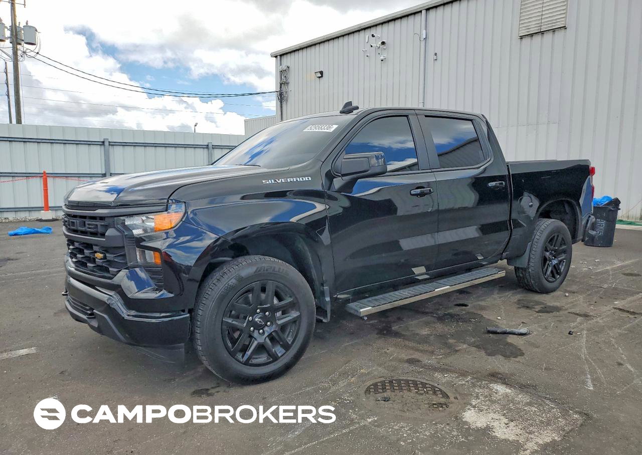 2024 Chevrolet Silverado C1500 Custom, daño Generalizado, Copart lote 52958336