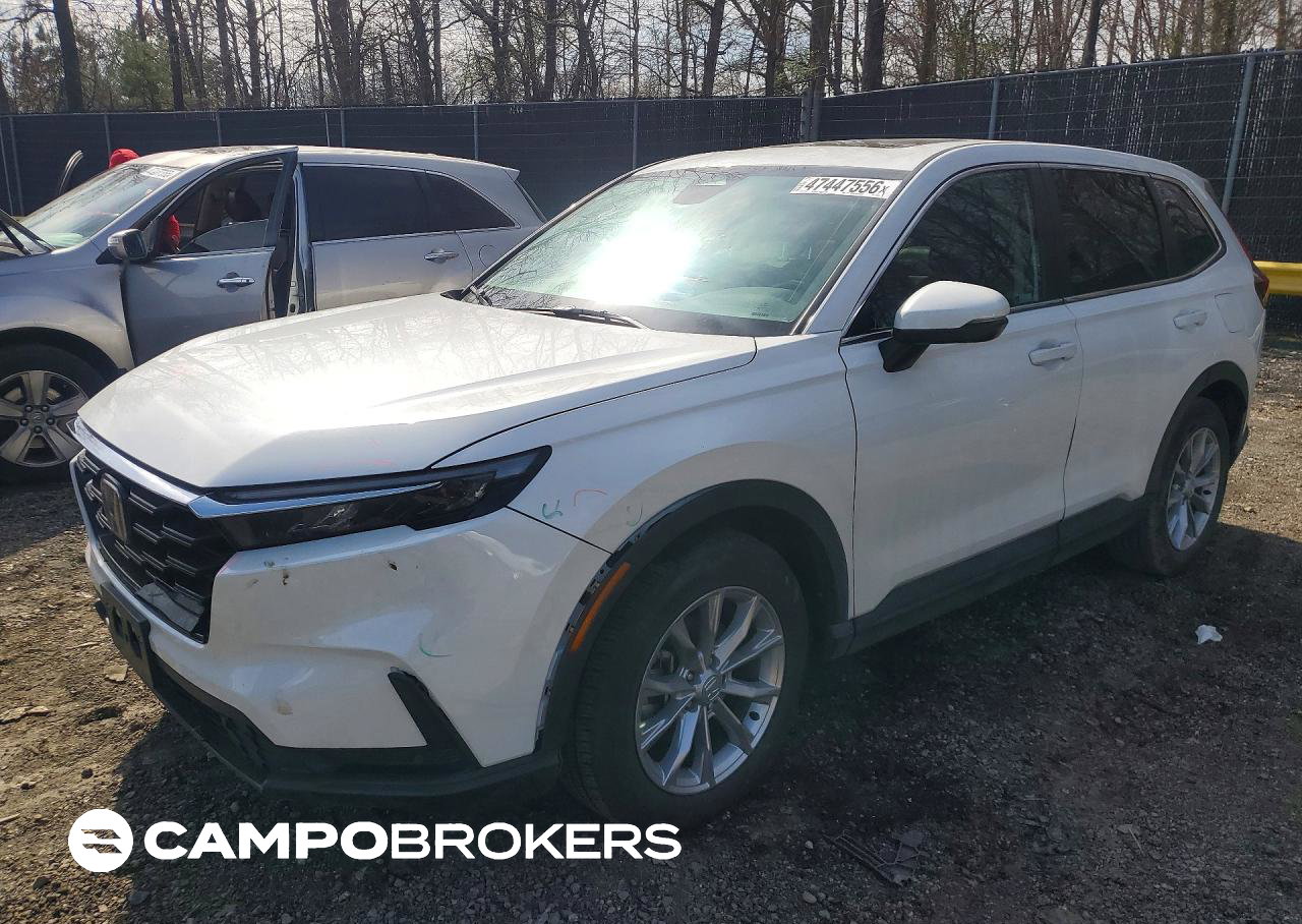 2023 Honda Cr-v Exl, daño Abolladuras/rayones menores, Copart lote 47447556