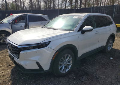 2023 Honda Cr-v Exl, daño Abolladuras/rayones menores, Copart lote 47447556