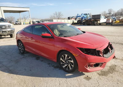 2017 Honda Civic Lx, daño Frontal, Copart lote 82791374, foto 4 de 12