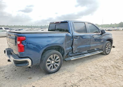 2021 Chevrolet Silverado C1500 Lt, пошкодження: Бік, Copart лот 51664636, фото 3 з 14