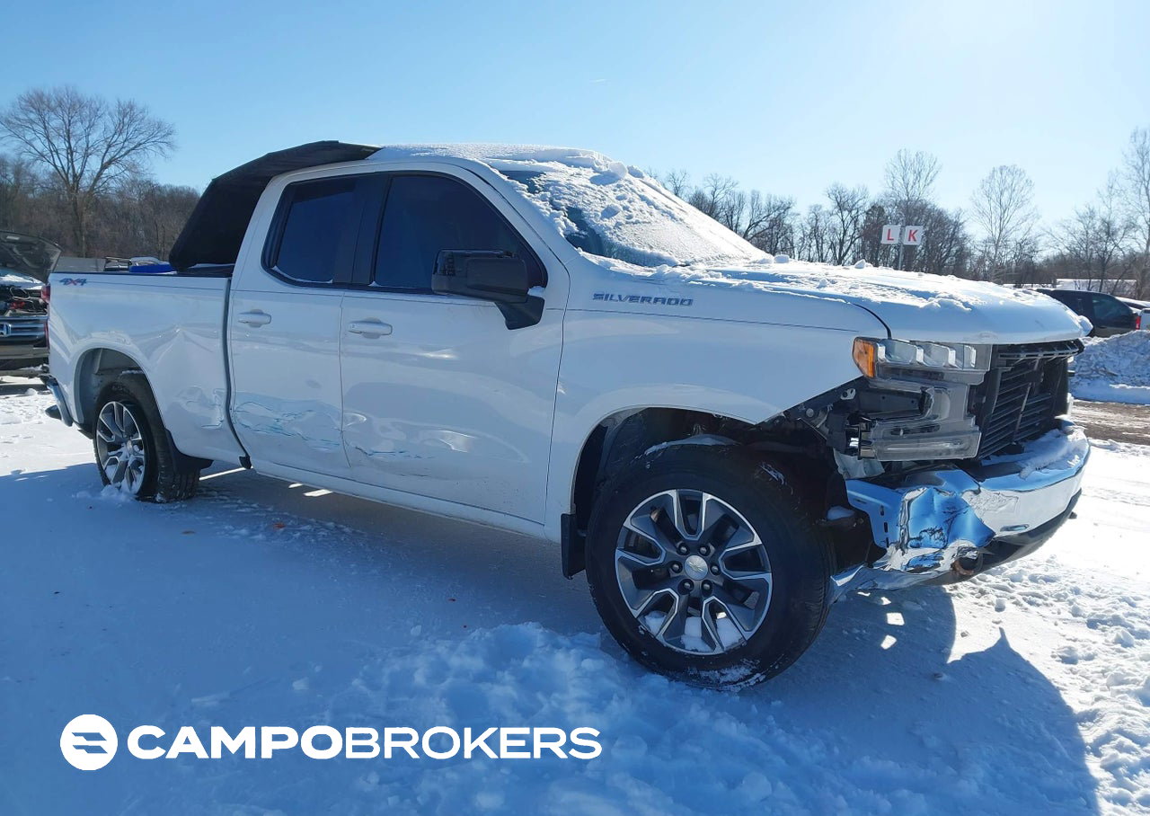 2020 Chevrolet Silverado 1500 4wd  Standard Bed Lt, пошкодження: Left & Right Side, Iaai лот 44236503