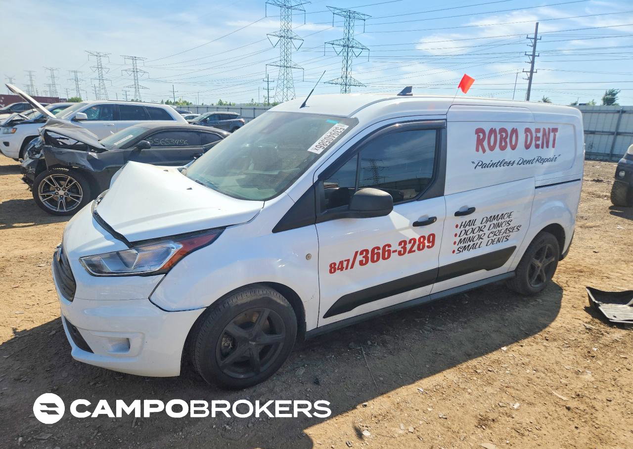 2019 Ford Transit Connect Xlt, uszkodzenie: Przód, Copart lot 53940586