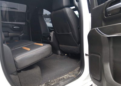 2020 Gmc Sierra 1500 4wd  Short Box At4, daño Frontal izquierdo, Iaai lote 45204629, foto 8 de 17