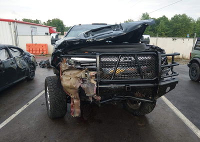 2019 Chevrolet Silverado 2500hd Ltz, Right Front damage, Iaai lot 44977343, photo 12 of 16