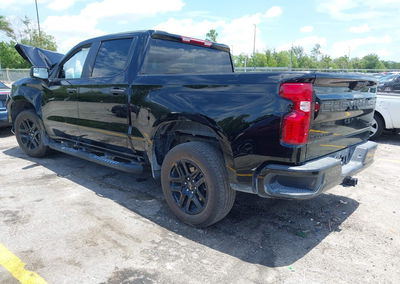 2025 Chevrolet Silverado 1500 2wd  Short Bed Custom, Front End damage, Iaai lot 45111926, photo 3 of 16