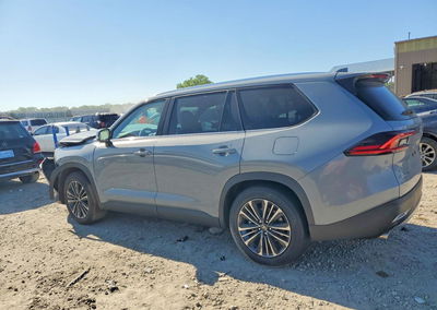 2026 Toyota Grand Highlander Hybrid Max Platinum, Front End damage, Copart lot 51891336, photo 2 of 15