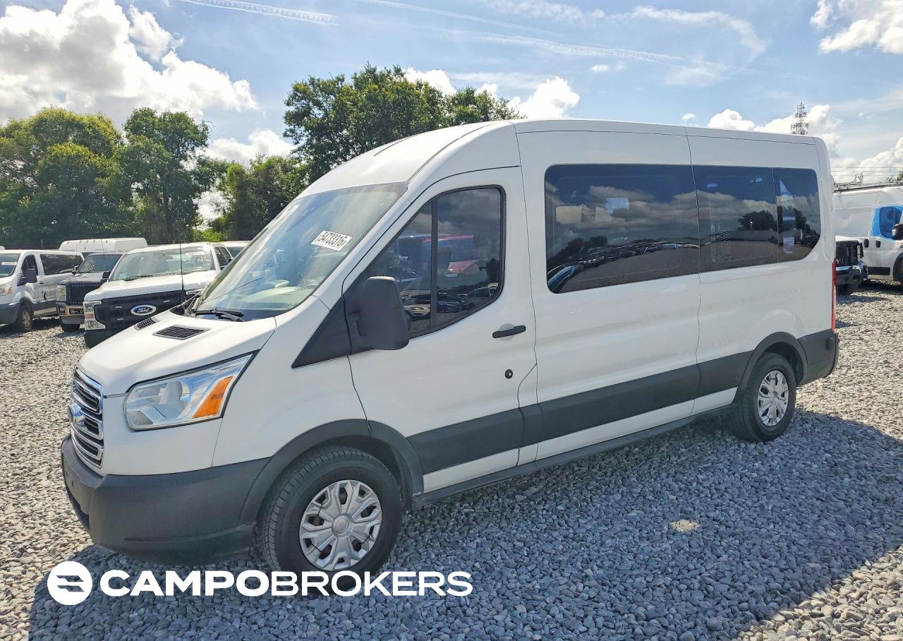 2019 Ford Transit T-350, daño Lateral, Copart lote 54733316