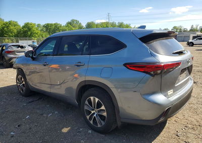 2021 Toyota Highlander Xle, пошкодження: Передня частина, Copart лот 51593876, фото 2 з 13