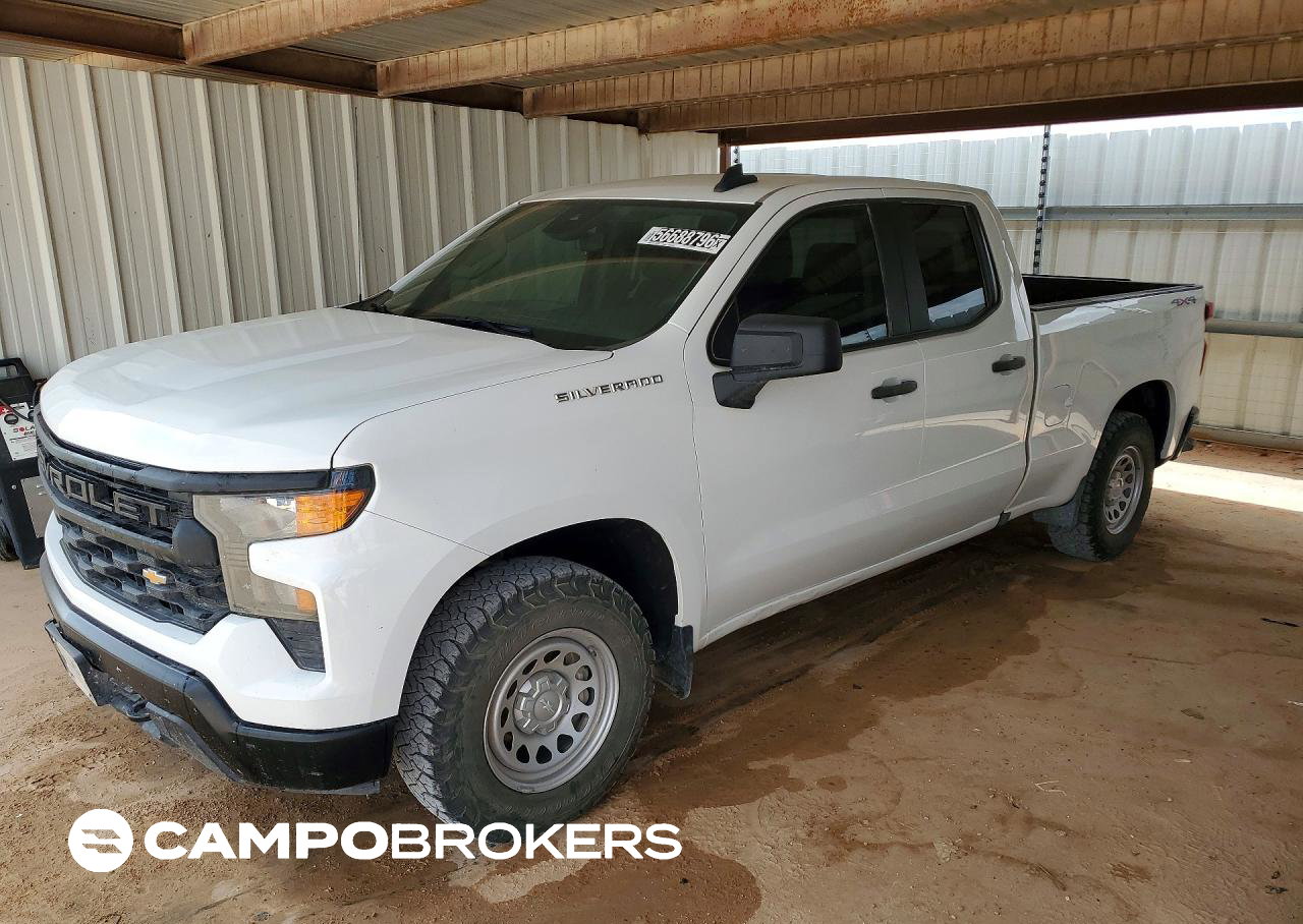 2023 Chevrolet Silverado K1500, uszkodzenie: Drobne wgniecenia/zarysowania, Copart lot 56688796