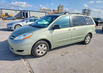 2009 Toyota Sienna Le 7-passenger, daño Inundación, Copart lote 59005366