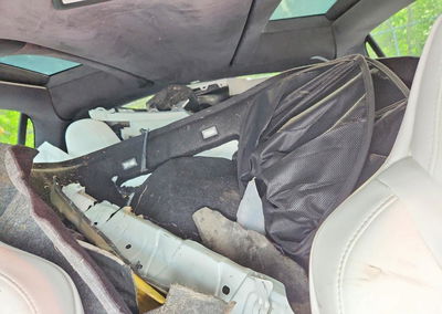 2019 Tesla Model X, uszkodzenie: Przód, Copart lot 56466666, zdjęcie 10 z 13