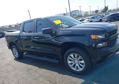 2022 Chevrolet Silverado 1500 Ltd 2wd  Short Bed Custom, uszkodzenie: Front & Rear, Iaai lot 45102844, zdjęcie 14 z 19