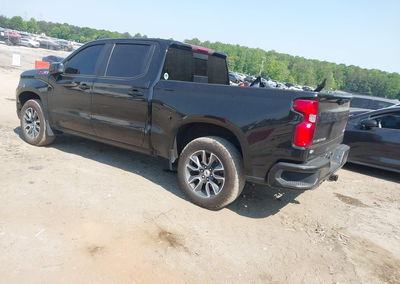 2022 Chevrolet Silverado 1500 4wd  Short Bed Rst, daño Lateral derecho, Iaai lote 44935199, foto 3 de 16