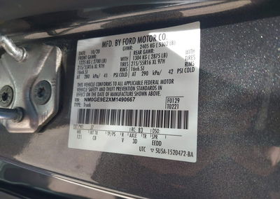 2021 Ford Transit Connect Xl Passenger, daño Normal Wear & Tear, Iaai lote 45304562, foto 9 de 16