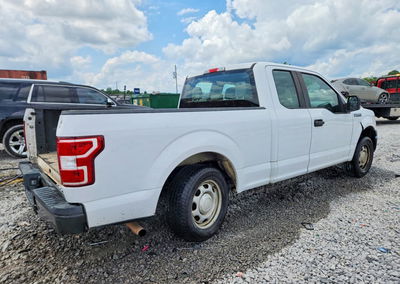 2019 Ford F150 Super Cab, daño Trasero, Copart lote 54509136, foto 3 de 14
