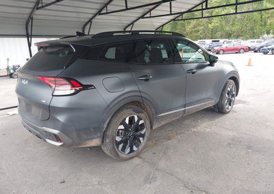 2024 Kia Sportage Plug-in Hybrid X-line Prestige, daño Lateral izquierdo, Iaai lote 45080605, foto 4 de 16