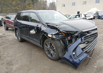 2025 Toyota Grand Highlander Hybrid Platinum Max, Front End damage, Iaai lot 44418947