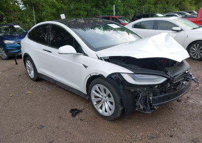 2019 Tesla Model X 100d/75d/long Range/standard Range, uszkodzenie: Przód, Iaai lot 44985658