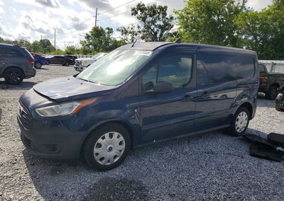 2020 Ford Transit Connect Xl Delivery Van, Water/Flood damage, Copart lot 57625686