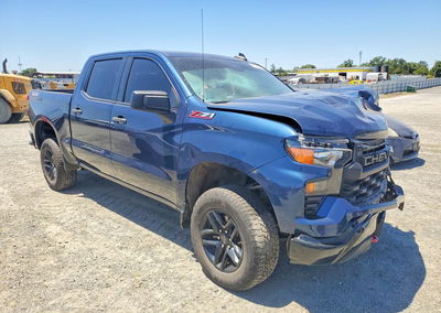 2023 Chevrolet Silverado K1500 Trail Boss Custom, Front End damage, Copart lot 57399586, photo 4 of 12