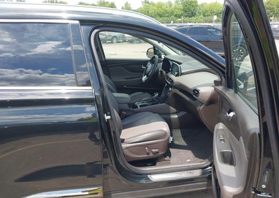 2019 Hyundai Santa Fe Limited, Left Rear damage, Iaai lot 45352955, photo 5 of 16