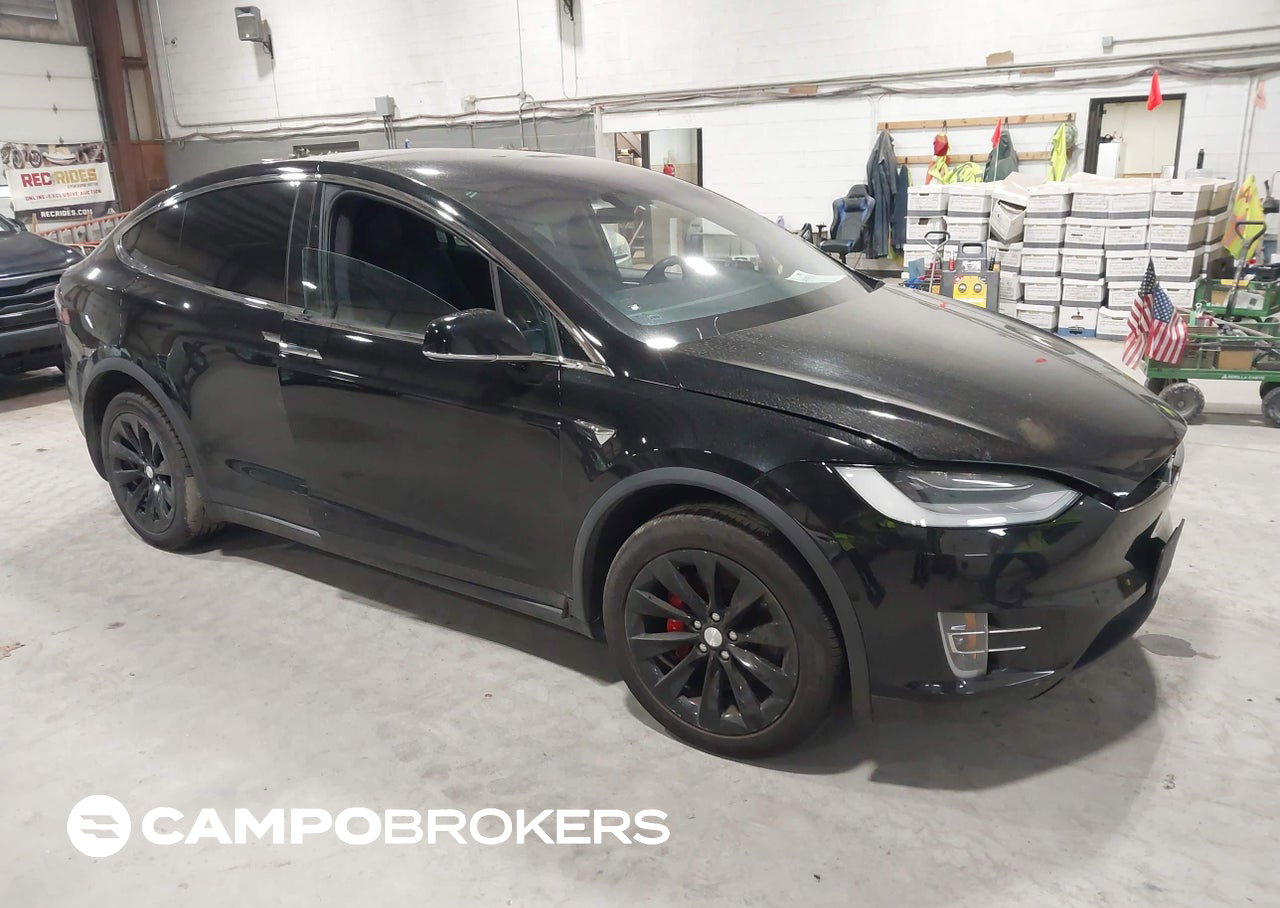 2020 Tesla Model X Performance Dual Motor All-wheel Drive, uszkodzenie: Lewy tył, Iaai lot 44919535