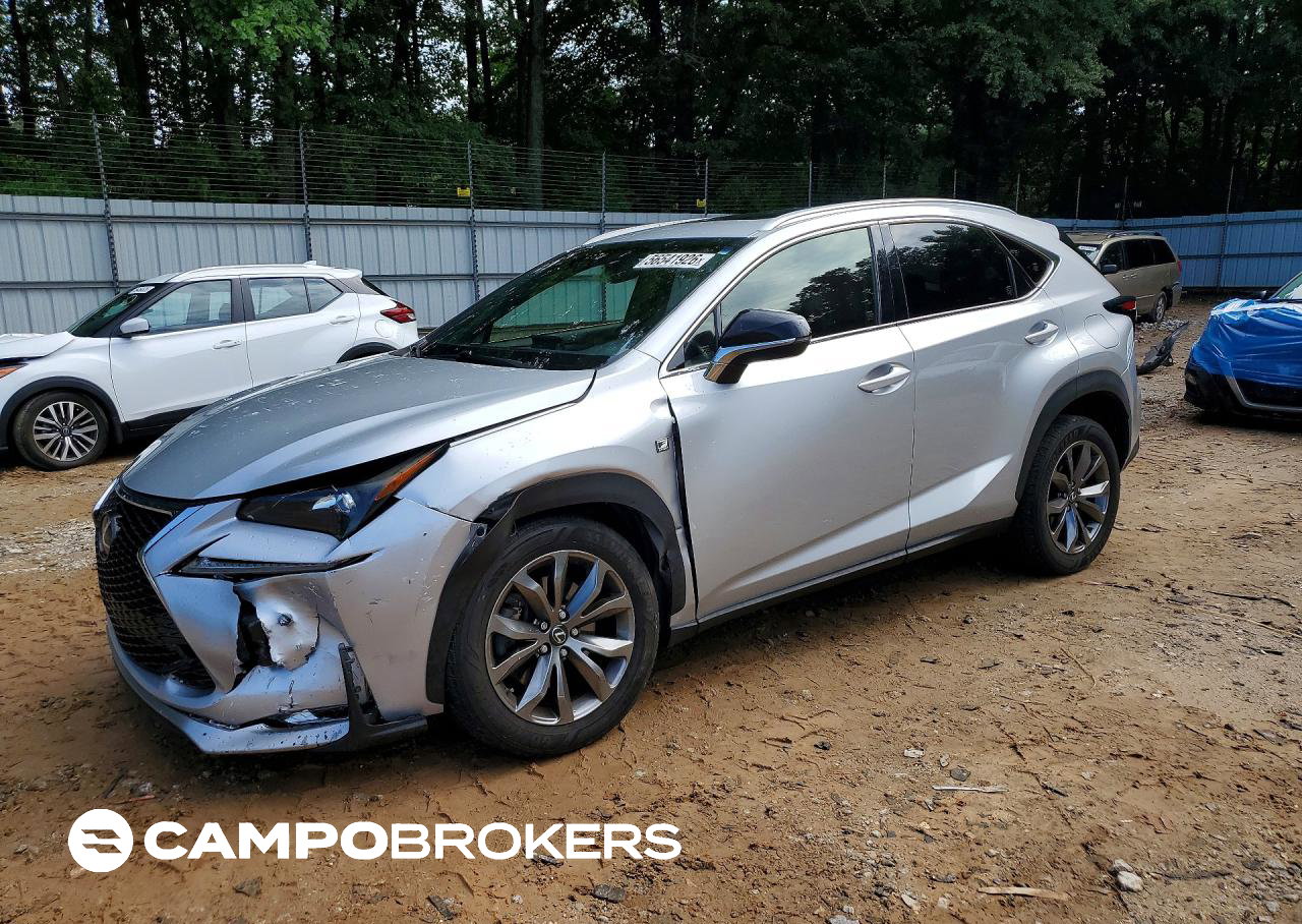 2016 Lexus Nx 200t F Sport, пошкодження: Передня частина, Copart лот 56541926