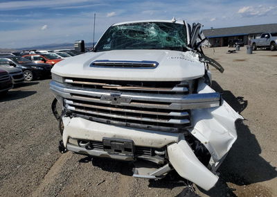 2021 Chevrolet Silverado K3500 High Country, пошкодження: Передня частина, Copart лот 78274715, фото 5 з 12
