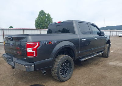 2020 Ford F-150 Xlt, Left Rear damage, Iaai lot 45276314, photo 4 of 16