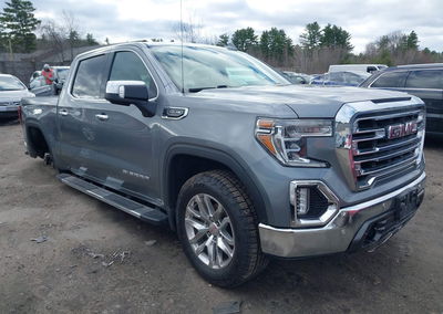 2021 Gmc Sierra 1500 4wd  Short Box Slt, Left Rear damage, Iaai lot 44764716