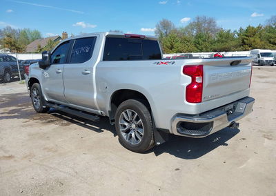 2021 Chevrolet Silverado 1500 4wd  Short Bed Lt, uszkodzenie: Lewy przód, Iaai lot 44874798, zdjęcie 3 z 16