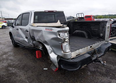 2021 Chevrolet Silverado 1500 4wd  Short Bed Lt Trail Boss, Left Side damage, Iaai lot 45155481, photo 3 of 18