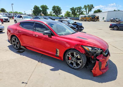 2019 Kia Stinger Gt1, uszkodzenie: Przód, Copart lot 48990156, zdjęcie 4 z 14