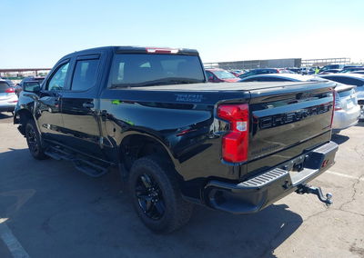 2025 Chevrolet Silverado 1500 4wd  Short Bed Custom Trail Boss, uszkodzenie: Przód, Iaai lot 45043520, zdjęcie 3 z 16