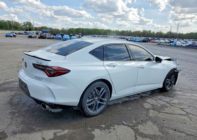 2024 Acura Tlx, daño Frontal, Copart lote 48245466, foto 3 de 14