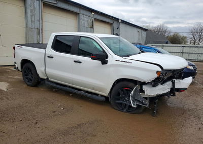 2022 Chevrolet Silverado Ltd K1500 Rst, daño Frontal, Copart lote 49924206, foto 4 de 14