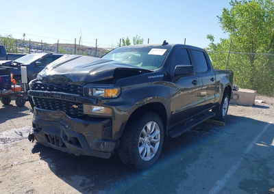 2022 Chevrolet Silverado 1500 Ltd 4wd  Standard Bed Custom, uszkodzenie: Przód, Iaai lot 44913941, zdjęcie 2 z 16