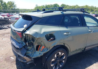 2023 Kia Sportage Plug-in Hybrid X-line Prestige, daño Trasero derecho, Iaai lote 45134557, foto 6 de 17