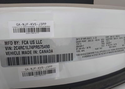 2023 Chrysler Pacifica Hybrid Touring L, пошкодження: Normal Wear & Tear, Iaai лот 45105928, фото 9 з 17