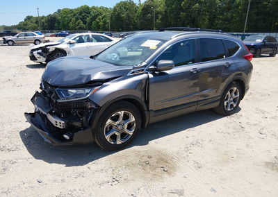 2019 Honda Cr-v Ex-l, пошкодження: Передня частина, Iaai лот 45161645, фото 2 з 19