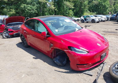 2023 Tesla Model Y Awd/long Range Dual Motor All-wheel Drive, пошкодження: Передня частина, Iaai лот 45415478, фото 1 з 18