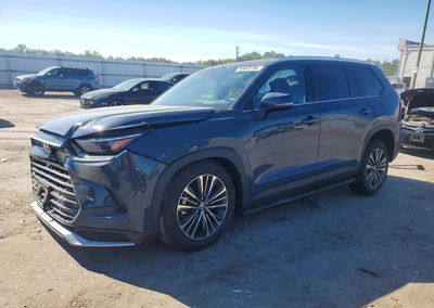 2026 Toyota Grand Highlander Hybrid Max Platinum, daño Frontal, Copart lote 55633786, foto 1 de 13
