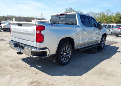 2021 Chevrolet Silverado 1500 4wd  Short Bed Lt, uszkodzenie: Lewy przód, Iaai lot 44874798, zdjęcie 4 z 16
