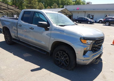 2024 Chevrolet Silverado 1500 4wd  Standard Bed Custom, uszkodzenie: Lewy bok, Iaai lot 45286110